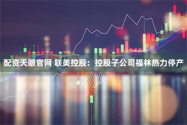 配资天眼官网 联美控股:控股子公司福林热力停产