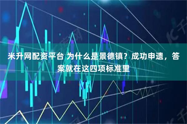 米升网配资平台 为什么是景德镇？成功申遗，答案就在这四项标准里